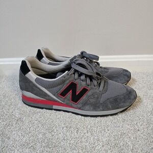 New Balance 996 Made In USA Gray/Red (2013)‎ Size 13